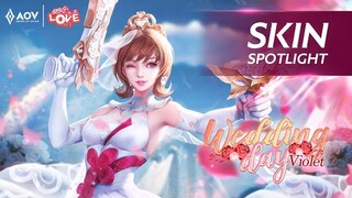 Get your Bride! - Wedding Day Violet - Garena AOV (Arena of Valor)