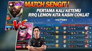 ROGER GUA LAWAN CECILION RRQ LEMON SENGIT PARAH KITA KASIH COKLAT YGY II MOBILE LEGENDS