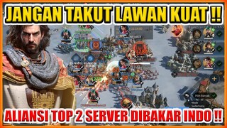 ALIANSI INDO GAK TAKUT LAWAN KUAT YANG PENTING RAME !! WAR AGE OF EMPIRES MOBILE !!