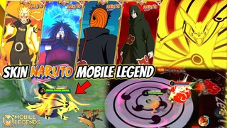 GAMEPLAY SKIN NARUTO VIRAL MOBILE LEGEND ! PUAS BANGET SKIN ANIME TERBAGUS DAN GRATISS