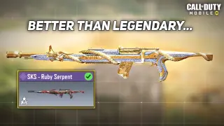 *New* SKS - Ruby Serpent is better than Legendary!