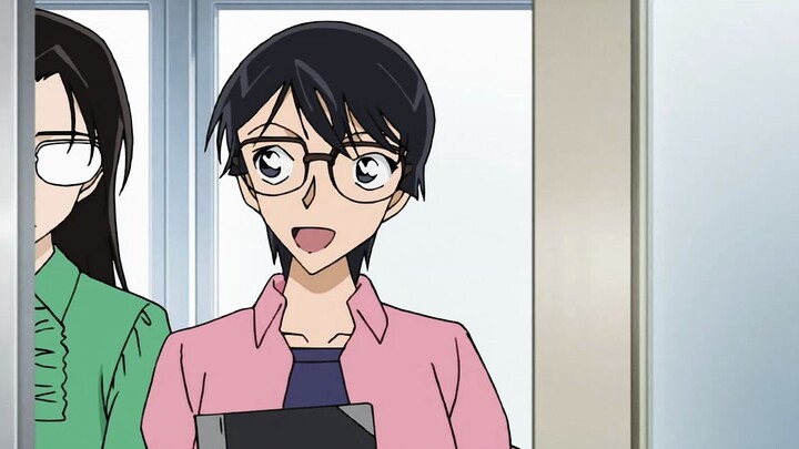 Rumi Wakasa | Every character with reflective glasses in Detective Conan should not be underestimate