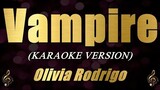 Olivia Rodrigo - Vampire (Karaoke)