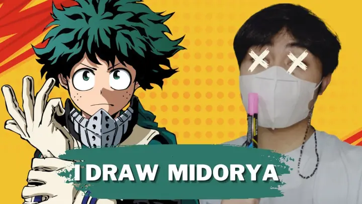 My Hero Academia Season 6 will be lit! Midorya on a Whiteboard | Anime Fanarts