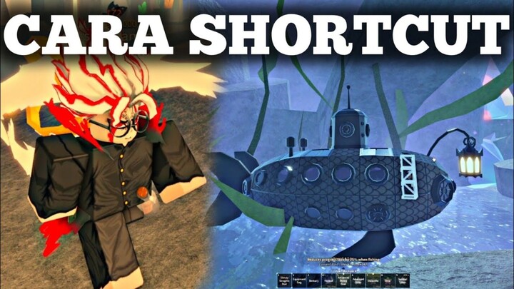 CARA SHORTCUT JALAN MENUJU MARIANA VEIL & TEMPAT SPAWN SCYLA DI FISCH ROBLOX