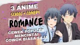 3 Anime Cewe Populer Jatuh Cinta Pada Cowo Biasa Saja - MTPY
