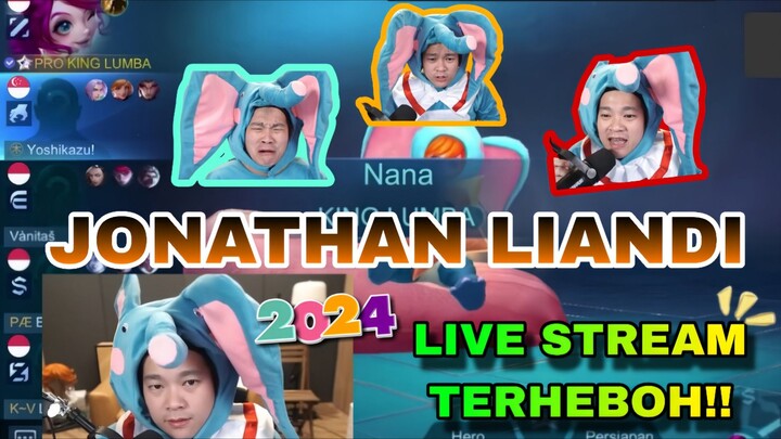 Jonathan Liandi : "Tantangan Livestream Cosplay Nana Gajah"!