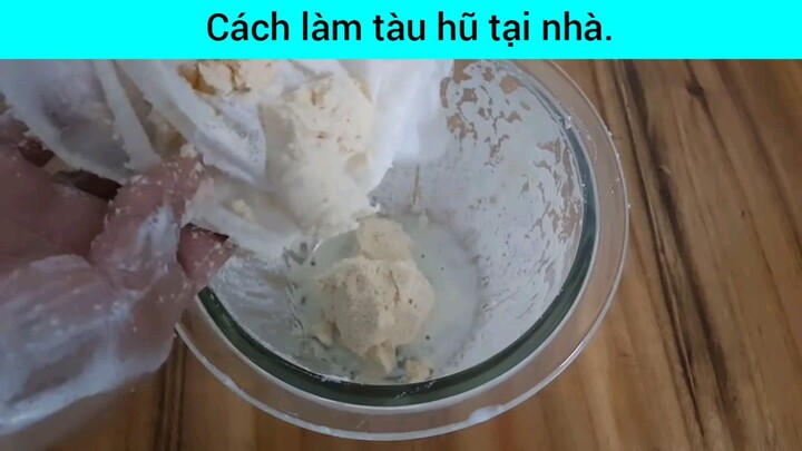 cách làm đậu phụ tại nhà