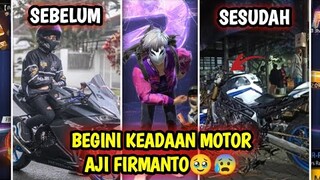 KEADAAN MOTOR ALMARHUM AJI FIRMANTO🥺😰 TENANG DISANA BANG!!