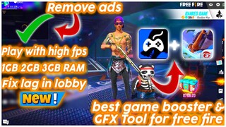 Fix Lag 1GB,2GB,3GB RAM Free Fire🔥| Wolf Game Booster & Gfx tool for Free Fire and PUBG