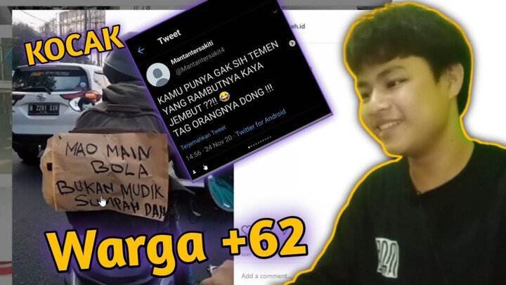 SANTUY BERSAMA WARGA+62|REACTION MEME INTASGRAM