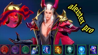 aov aleister pro gameplay arena of valor