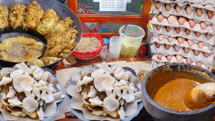 tahu tek telur paling rame sekota gresik