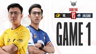 ONIC VS EVOS LEGENDS | Playoffs DAY 5 - GRAND FINAL GAME 1 #MPLIDS11