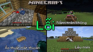 Top 5 Lỗi Thú Vị Trong Minecraft 1.14 !! - (Phần 14) | PHA LÀM BIẾN MẤT THUYỀN SIÊU ẢO!!