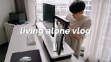 SUB) Sắp xếp lại bàn làm việc cho một năm mới năng suất hơn | Living Alone Vlog
