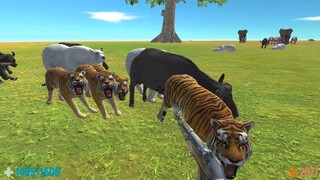 Can I Survive in Isle of Psycho Animals. Animal Revolt Battle Simulator