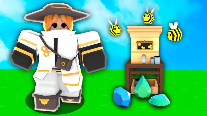 I became the BEEKEEPER in Roblox Bedwars..