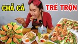 DIVA Cát Thy review Tré trộn và Chả cá Tài Lộc tại quán Bánh tráng trộn - Ẩm thực Cha Rồng