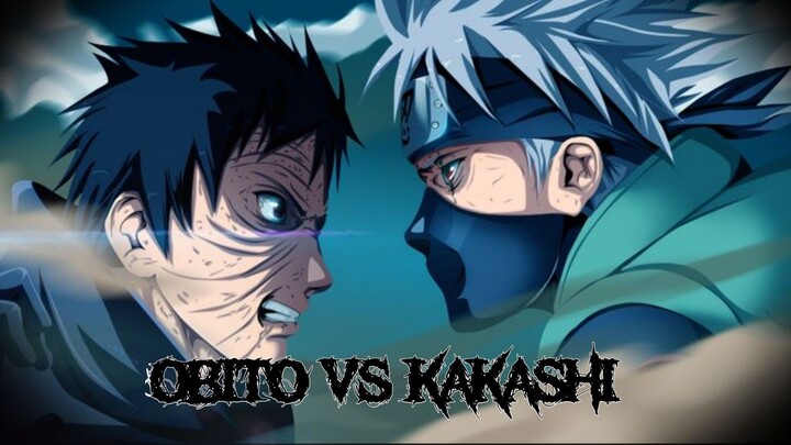 OBITO VS KAKASHI[AMV] - IN THE END