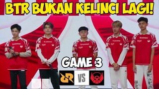 AKHIRNYA KUTUKAN KELINCI PERCOBAAN BERHASIL DI PATAHKAN !!!! RRQ VS BTR MPL S11 GAME 3 !!!!