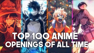 The Top 100 Best Anime Openings of ALL TIME