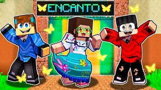 Entrei na FAMÍLIA do ENCANTO no Minecraft