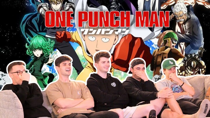 Anime HATERS Watch One Punch Man 1x1 "The Strongest Man" | Reaction/Review