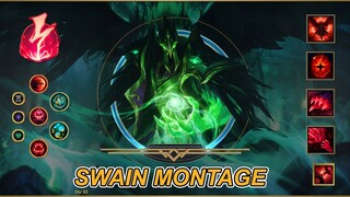 Swain Montage - Best Swain Plays - Satisfy Teamfight & Kill moments - League of Legends