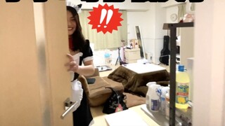 My Japanese girlfriend actually waited for me to come home in a maid outfit... I guessed the beginni