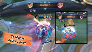 2x Maniac dalam 1 game | Guinevere Montage