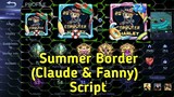 AndroTricks PH | Summer Avatar Border Script(Claud and Fanny