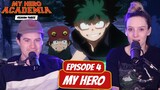 DEKU VS MUSCULAR! | My Hero Academia Season 3 Reaction | Ep 4, "My Hero"