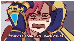 Vi and Caitlyn's Main Conflict [ League of Legends Arcane Comic]