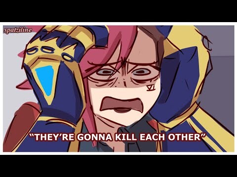 Vi and Caitlyn's Main Conflict [ League of Legends Arcane Comic]