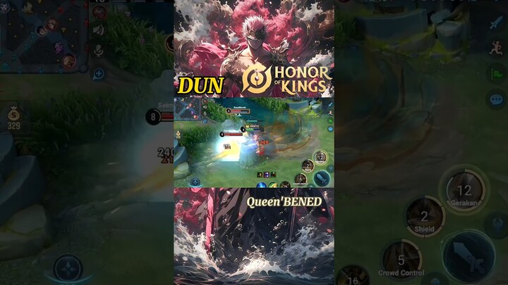 HONOR OF KINGS | DUL | CLASH LANE TERKUAT #shorts