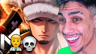 REAGINDO 𝗔𝗢 Rap Law (One Piece) - Cirurgião Da Morte do M4rkim  ‹ Ine Games ›