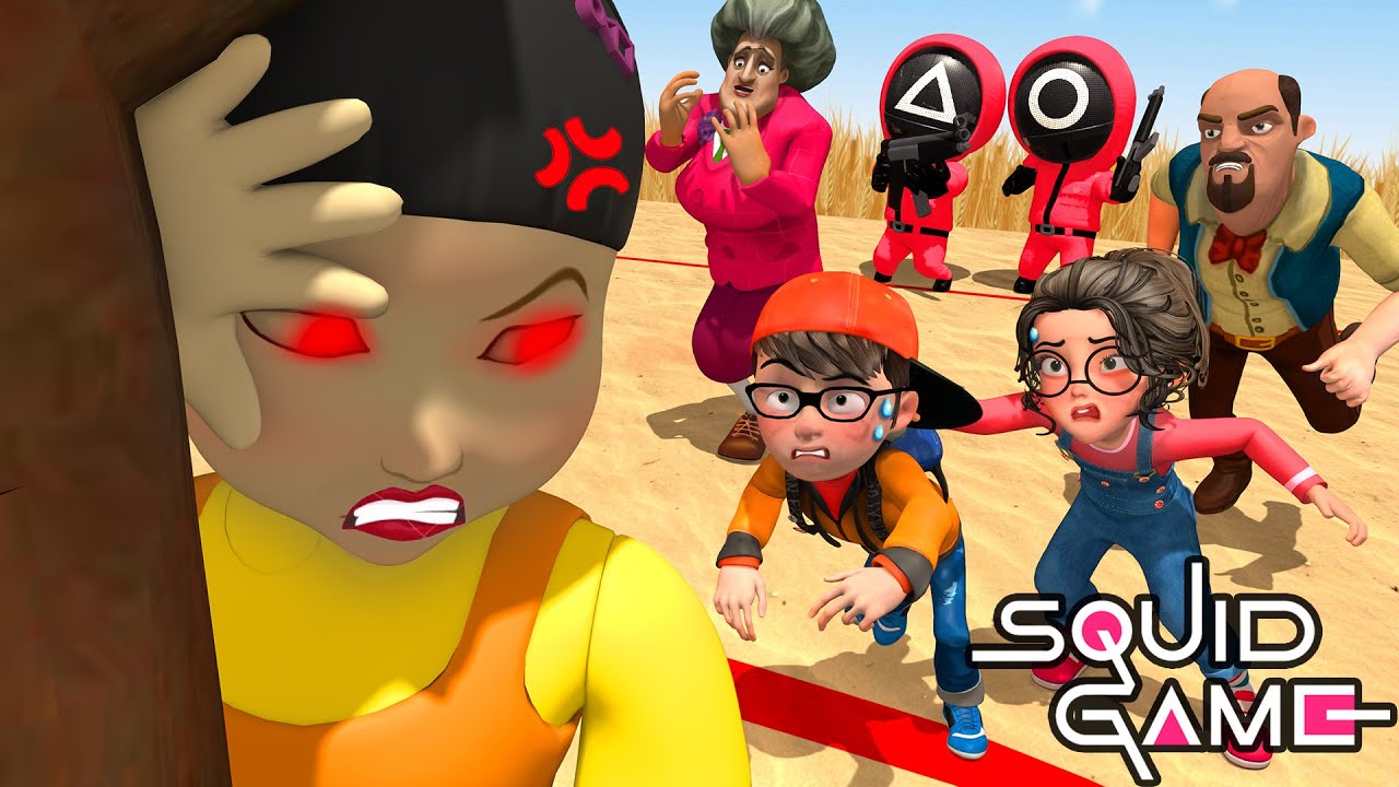 squid game 3, scary teacher 3d part 148 #squidgame #squidgame2