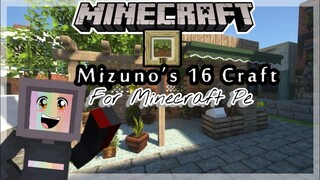 ✓ Mizuno's 16 craft Texture pack New and updated for Minecraft [MCPE] review time 🌼 | The girl miner