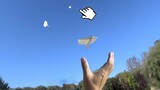 [Origami] Whirling Paper Plane That Flies Back Every Time