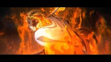 RENGOKU VS AKAZA EPIC BATTLE 🔥