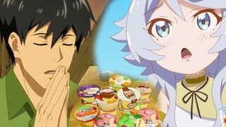 Mukouda offers a Pudding to The Goddess Ninrir | Campfire Cooking in Another World Episode 8