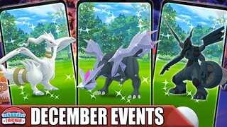 OMG!! *DECEMBER 2021* BREAKDOWN - SHINY ZEKROM, RESHIRAM & KYUREM | Pokémon GO