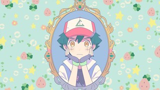 [Chữ viết tay Pokémon] Ash muốn trở nên dễ thương