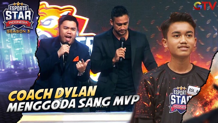 COACH DYLAN COBA MENGGODA MVP DENGAN DERETAN SKIN LENGKAP! | ESPORTS STAR INDONESIA S3 GTV 2022