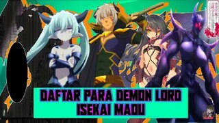 SIAPA SAJA SOSOK RAJA IBLIS DI ISEKAI MAOU??