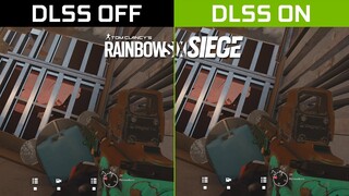 Rainbow Six Siege | DLSS Off vs. DLSS On | RTX 2060 Super