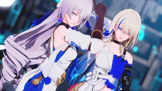 【Star Dome Railway MMD/4K】Bronya & Sylva-ช็อคโกแลตครีม