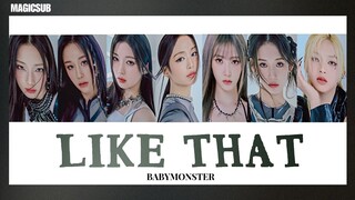 [THAISUB] LIKE THAT - BABYMONSTER