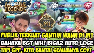 WANN SAKIT, LEOKOCE DISURUH GANTIIN WANN JADI MIDLANER EVOS DI M1!! AUTO LOSE! HAHAHA